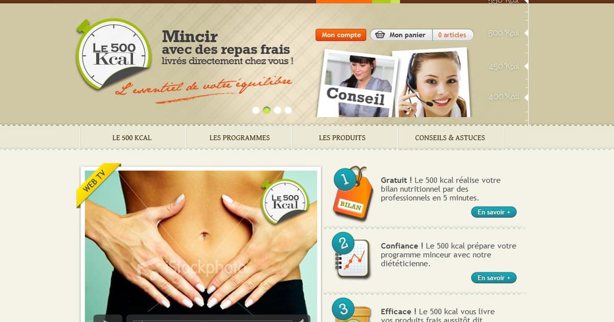 Le 500 Kcal